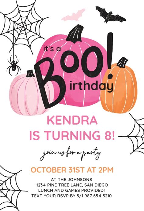 cute halloween party invitations